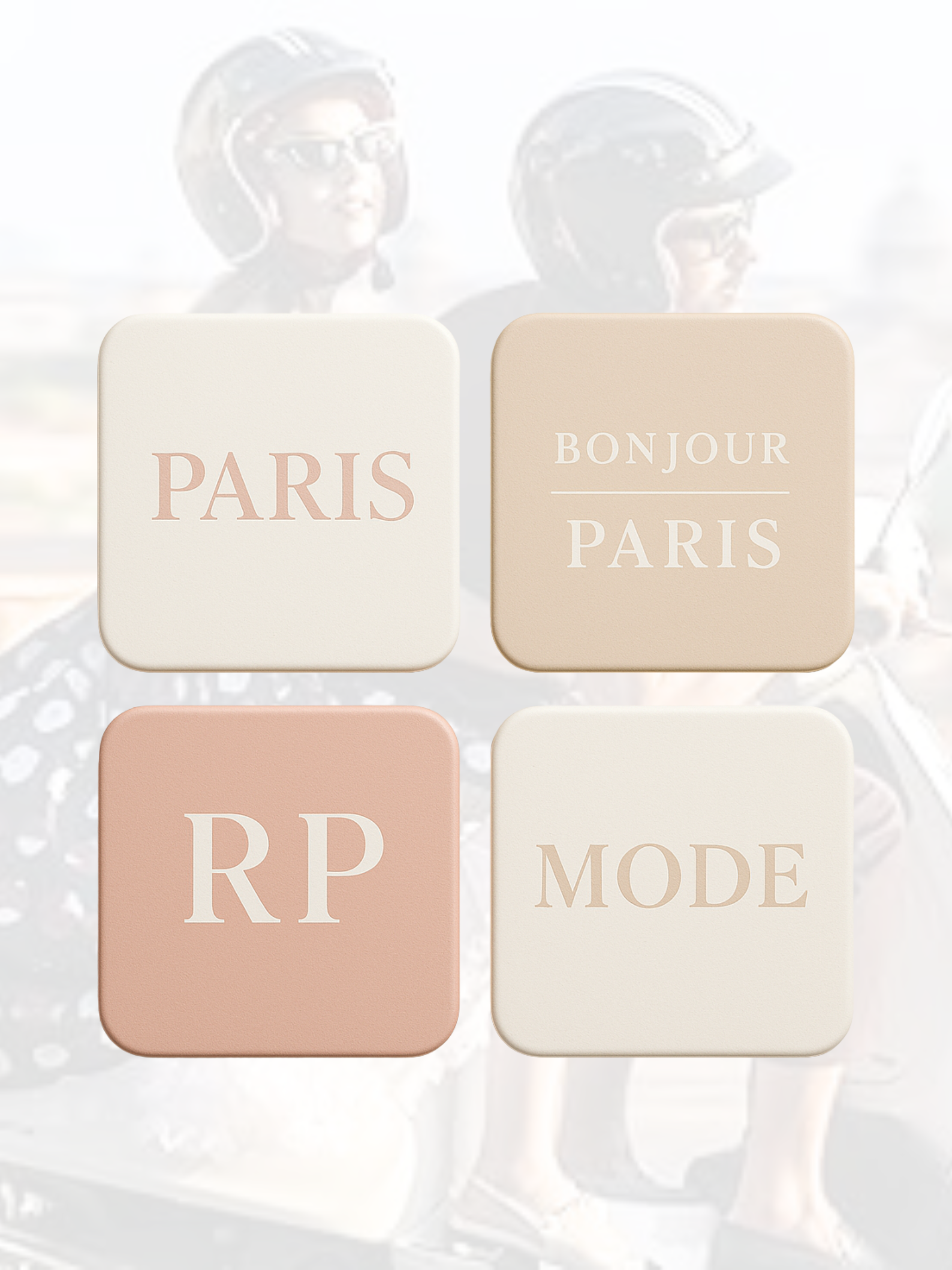 Emily in Paris Coasters (Pre-Order)